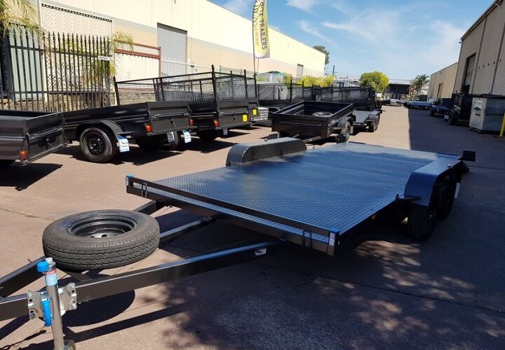 16×6.6 ft Car Trailer 2.8Tn GVM