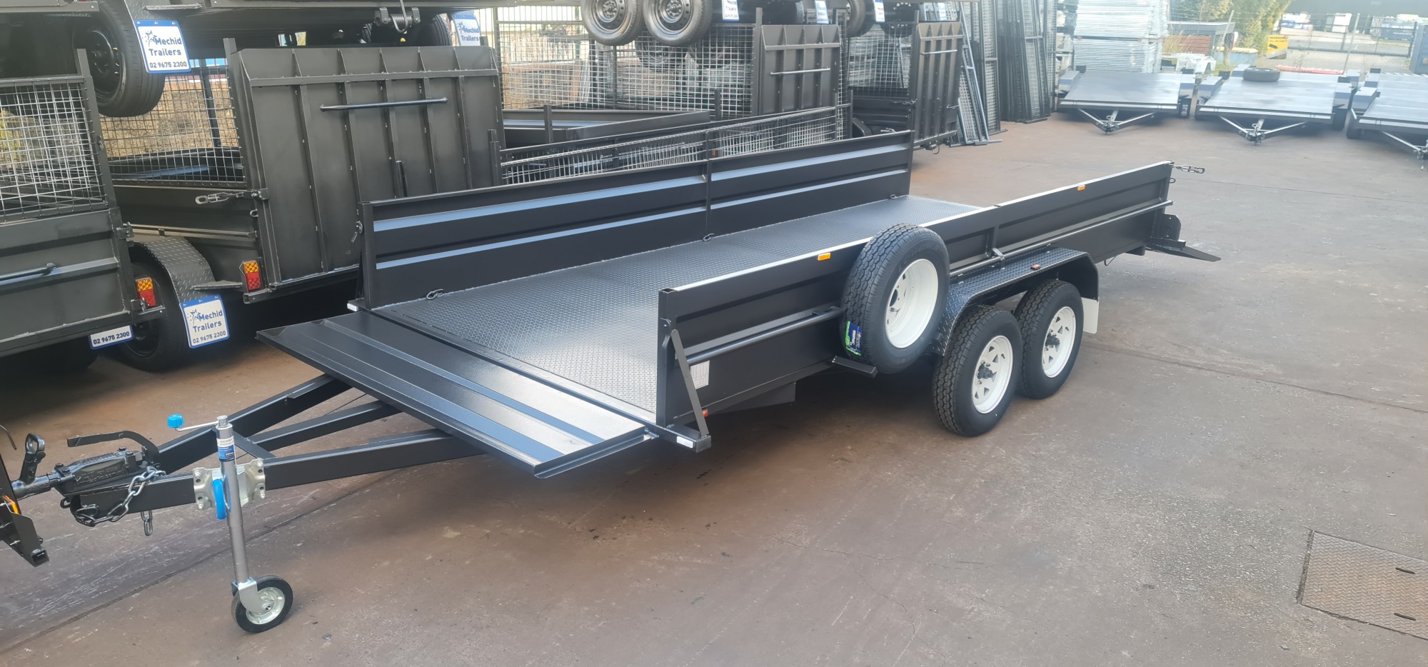 16×6.6ft Car Trailer 2800KGS Use for Multi Purpose