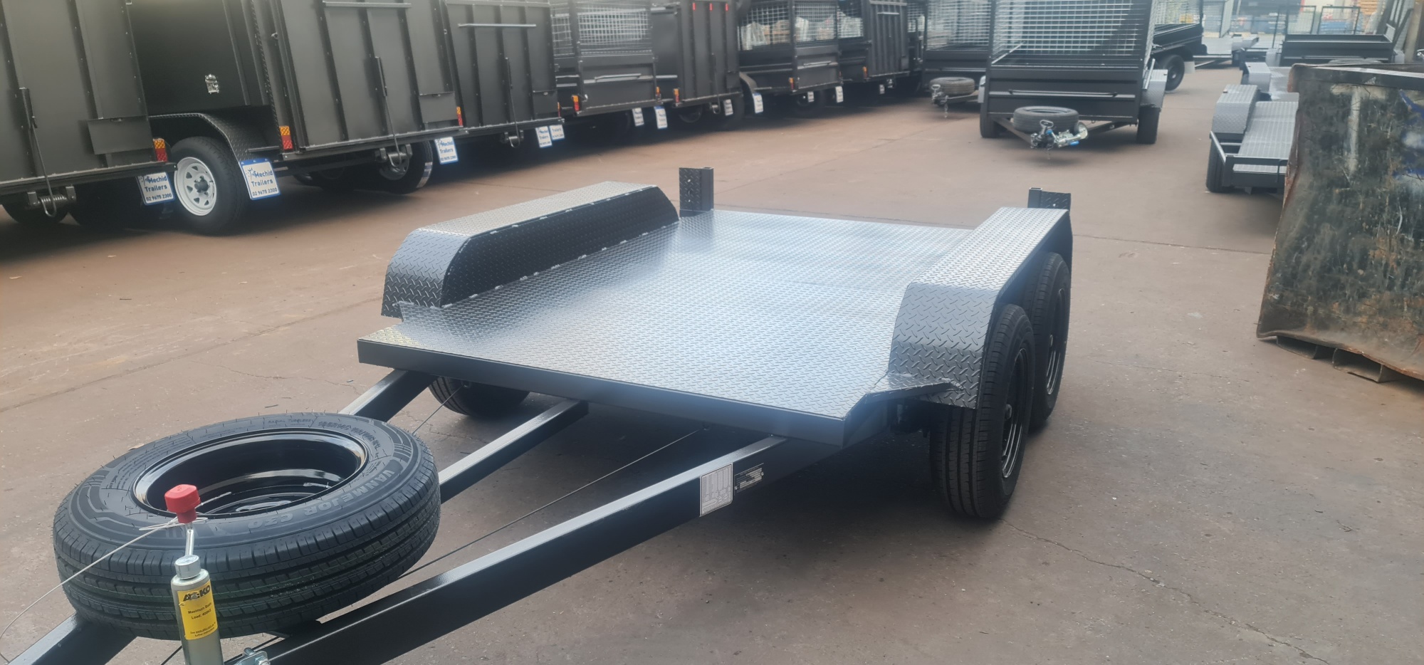 8×5 Flatbed Trailer 2000kgs GVM