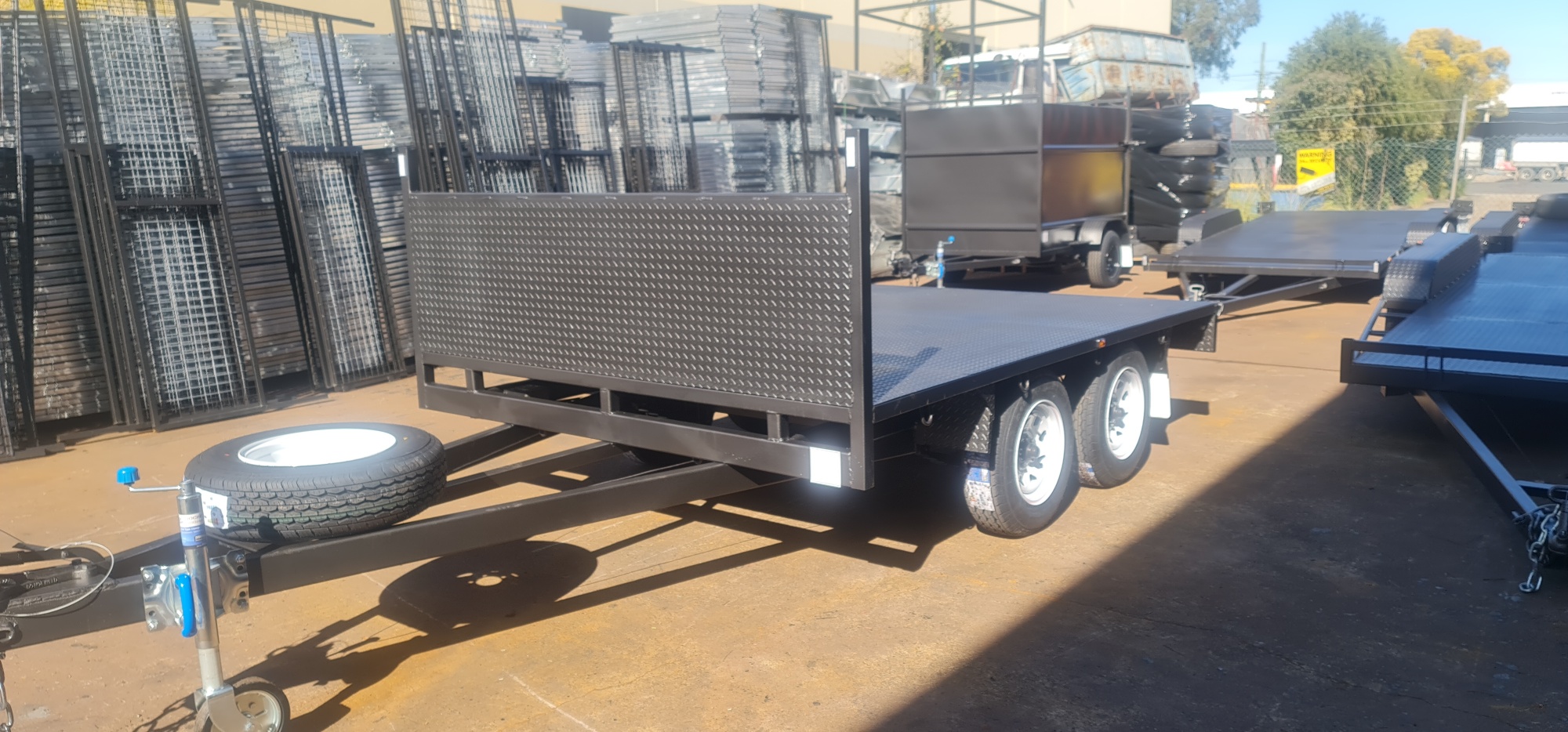 10×7 Table Top Trailer 2000KGS GVM With Mechanical Disc Brake