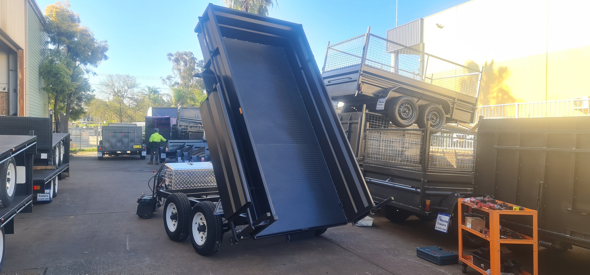 10X5 Hydraulic Tipper 3500kg GVM