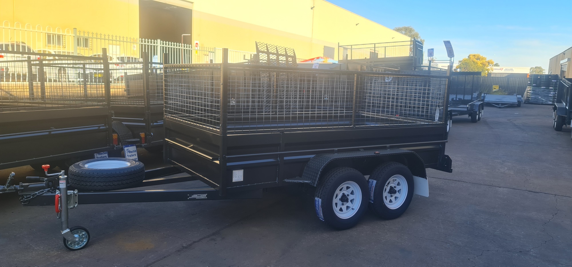 10×5 Tandem High Side With 600mm Cage