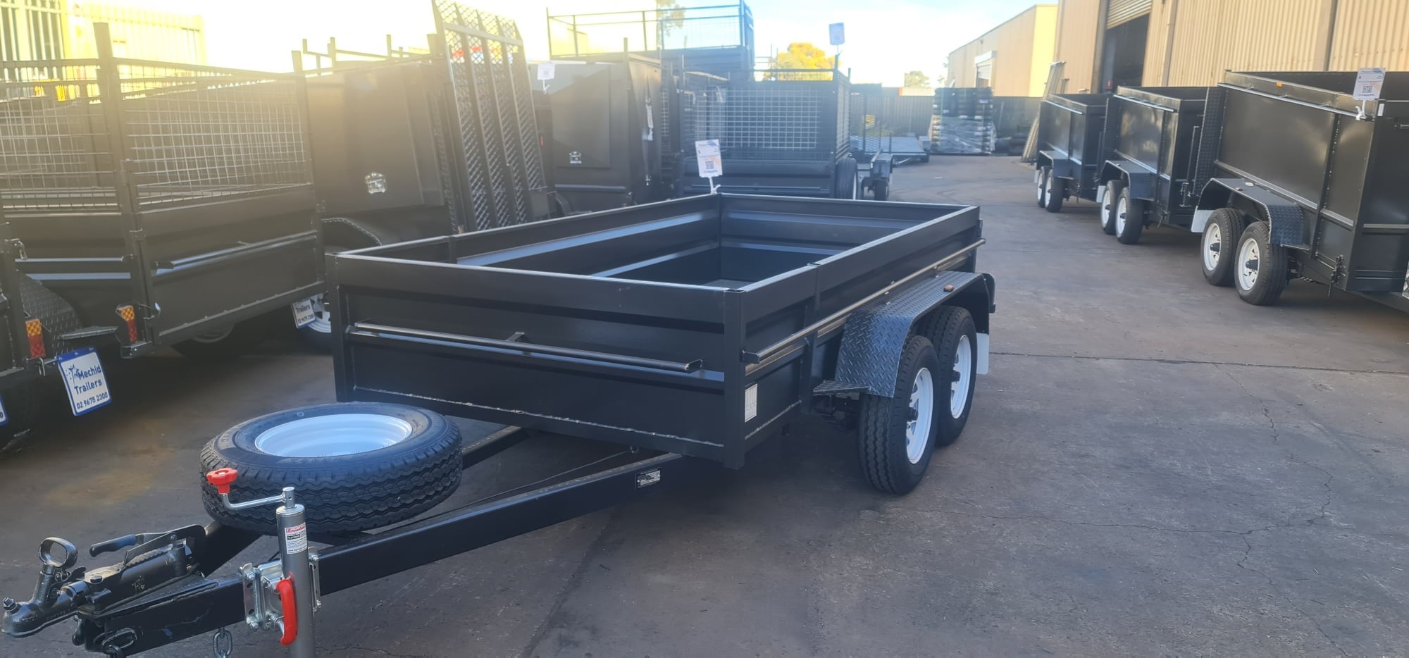 10×5 Tandem High Side 2000kgs GVM
