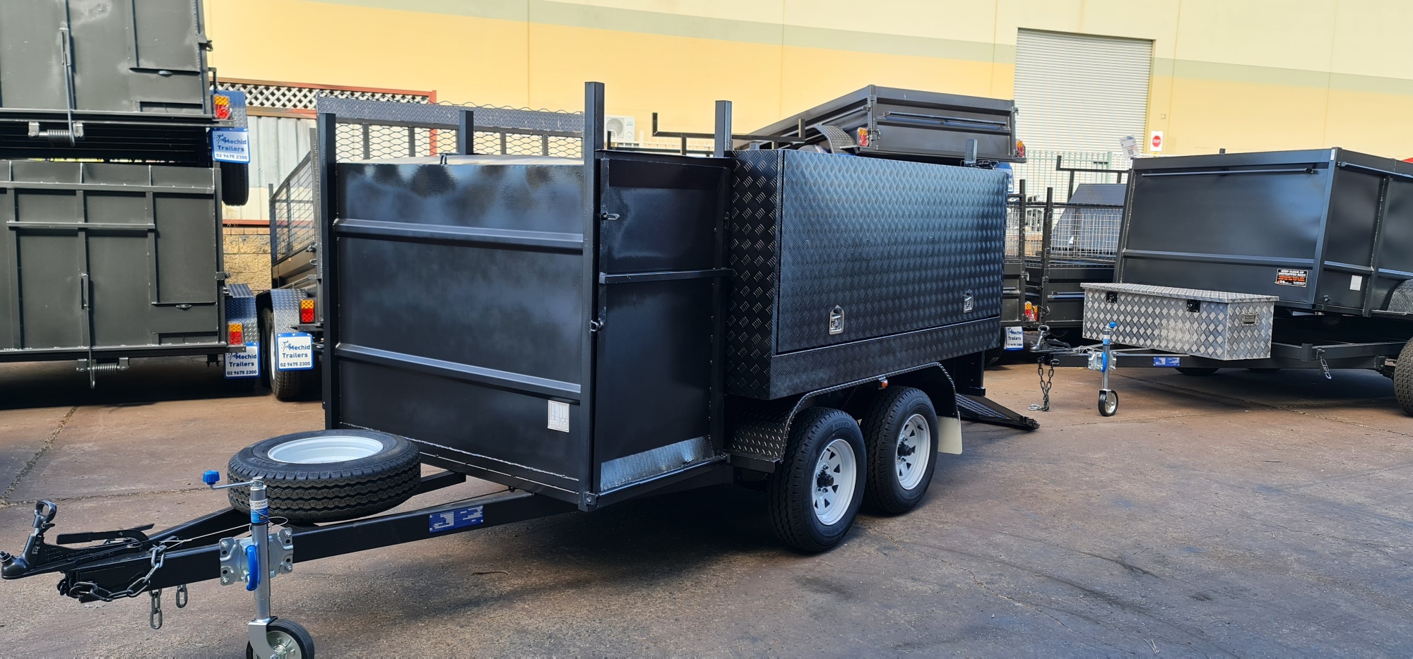 8×5 Mower Trailer 2.8tn with electric brakes