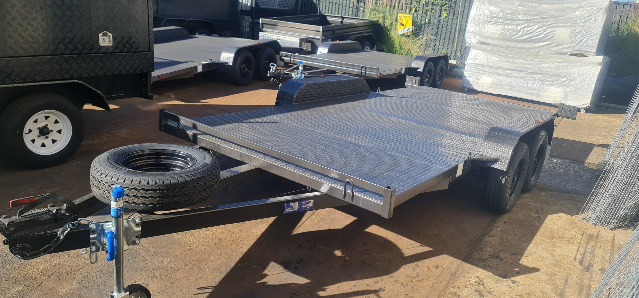 14×6.6ft Car Trailer 2000kgs GVM
