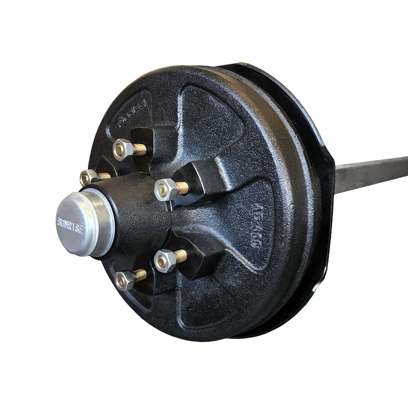 Electric Drum 2T Braked Axle 2000kg Rated 50mm Square