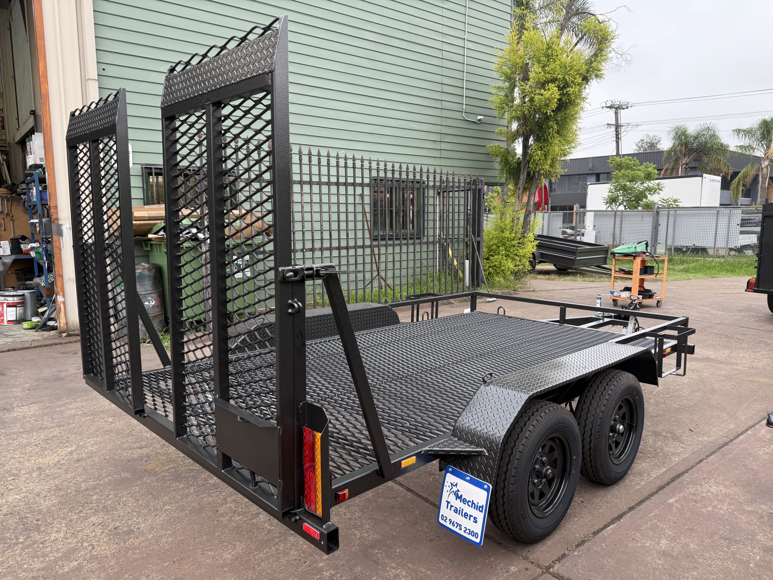 12×6.6 MACHINERY TRAILER 2000 KGS GVM