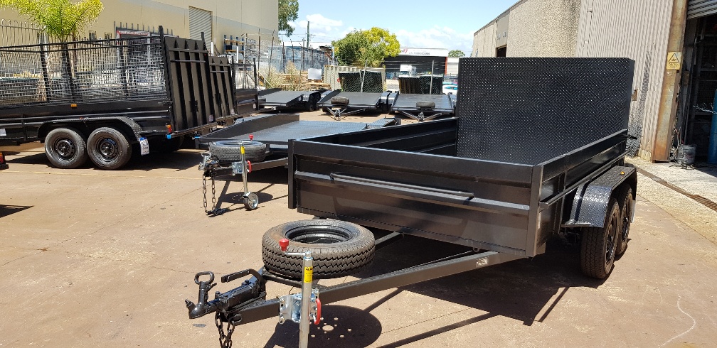 10X6 Tandem Box Trailer 2000 kgs GVM
