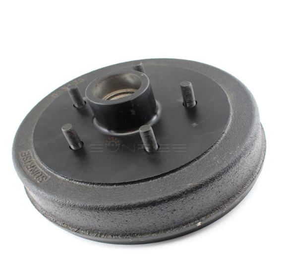 Brake Drum 10” Ford With LM Bearings