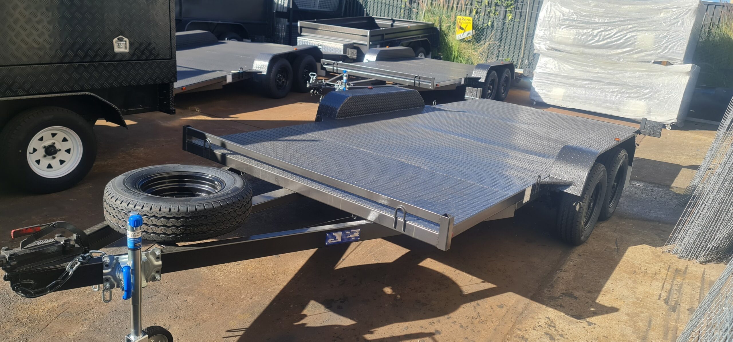 14x6.6ft Car Trailer 2000kgs Gvm - Mechid Trailers