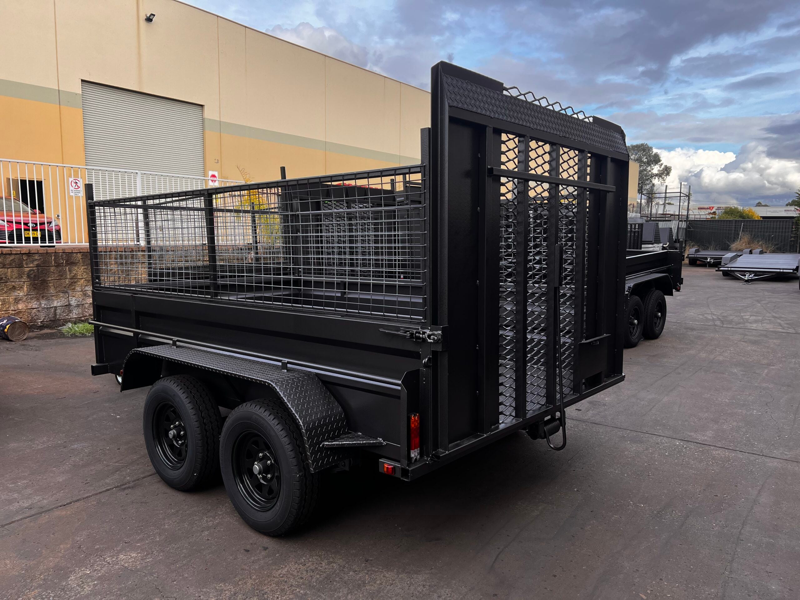 10×6 Box Trailer 2000 kgs GVM with ramp